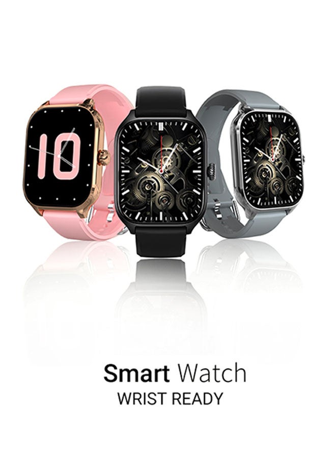 إكسمي ساعة ذكية H9 BT الأكثر مبيعًا لقياس معدل ضربات القلب وضغط الدم والأكسجين في الدم وساعة رياضية متعددة الوظائف - Image 1