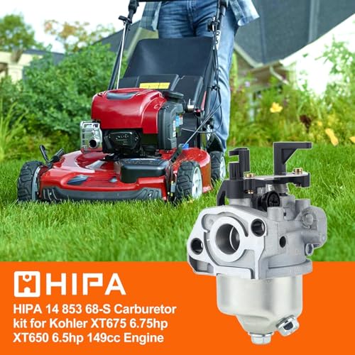 Hipa XT675 Carburetor for Toro Recycler 22 inch Carburetor HU675AWD Kohler 6.5 149CC XT650 6.75 6.5HP 6.75HP XT6.5 XT6.75 Engine Auto Choke Carb 14 853 90-S 14-853-68-S - Image 2