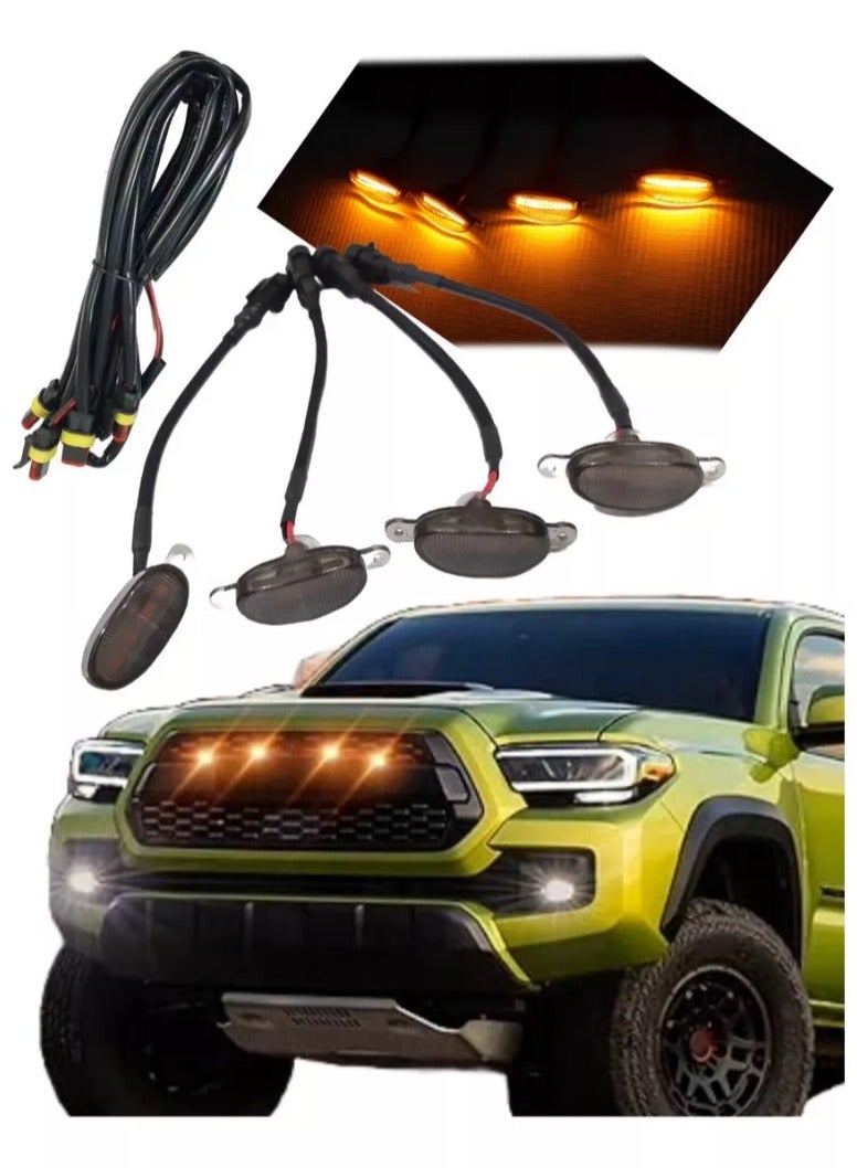 مصابيح التشغيل النهارية - مصابيح قيادة LED عالية الوضوح للسلامة ومقاومة للماء وكفاءة في استخدام الطاقة وسهلة التركيب ومناسبة للسيارات والشاحنات والدراجات النارية - Image 1