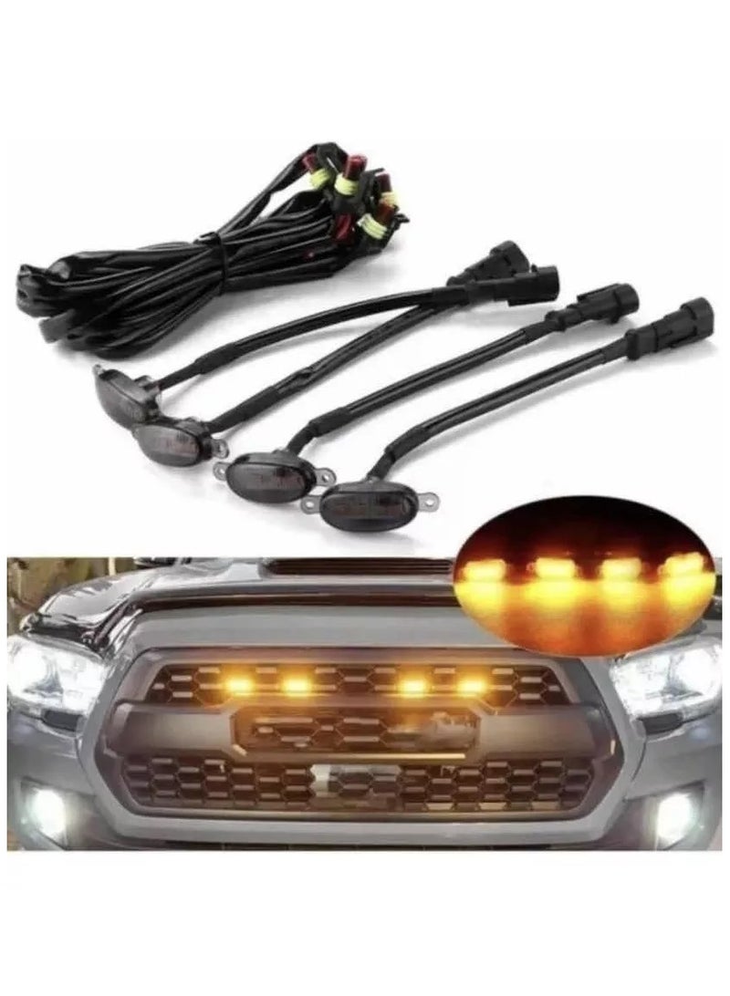 مصابيح التشغيل النهارية - مصابيح قيادة LED عالية الوضوح للسلامة ومقاومة للماء وكفاءة في استخدام الطاقة وسهلة التركيب ومناسبة للسيارات والشاحنات والدراجات النارية - Image 2