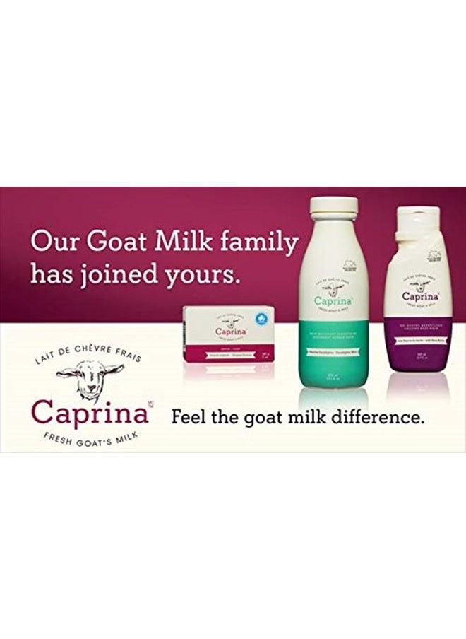 Caprina by Canus - Caprina Fresh Goat's Milk Soap Bar, Original, 3 Bar-Pack (3.2 o.z each), Cleanses Without Drying, Biodegradable Soap, Moisturizing, Vitamin A, B2, B3, and More - Image 1