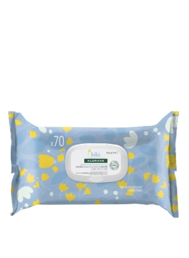 Klorane Baby 70 Gentle Cleansing Wipes