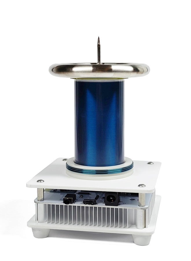 Joytech Music Tesla Coil Arc Plasma Loudspeaker Wireless Transmission Experiment Desktop Toy Model SSTC SS18 - Image 1