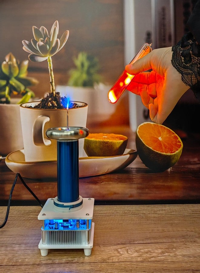 Joytech Music Tesla Coil Arc Plasma Loudspeaker Wireless Transmission Experiment Desktop Toy Model SSTC SS18 - Image 3