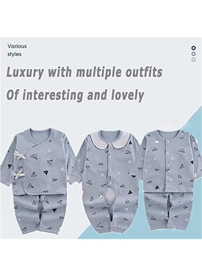 Gonice Baby Newborn Essentials Layette Gift Set with Box 22 Piece Baby Girl Boys Gifts Premium Cotton Baby Clothes Accessories Set Fits Newborn Baby Suit Set Cuddle Strap Bib Gloves Saliva Towel Pillow - Image 5