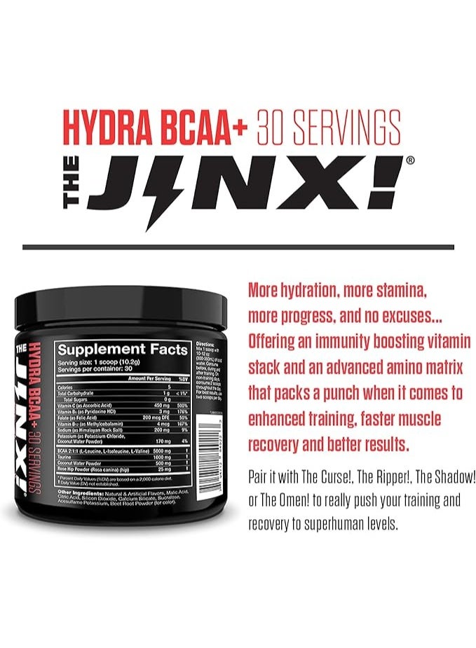 Jnx Sports The Jinx! Hydra Bcaa+, Watermelon Flavor - 30 Servings