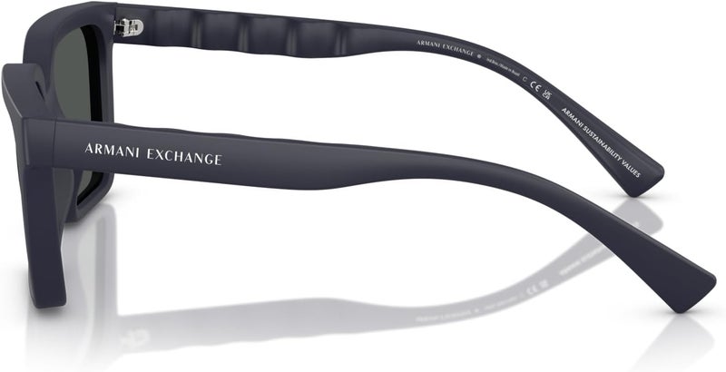Armani Exchange Modern versatile shape Men's Ax4147s Square Sunglasses Moisture proof - Image 3