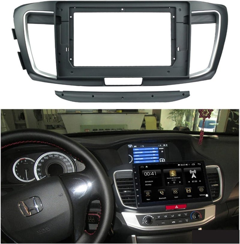 Bestycar 9'' Car Radio Stereo Dash Install Kit Fascia Panel Trim for Honda Accord 9TH 2014-2017 - Image 1