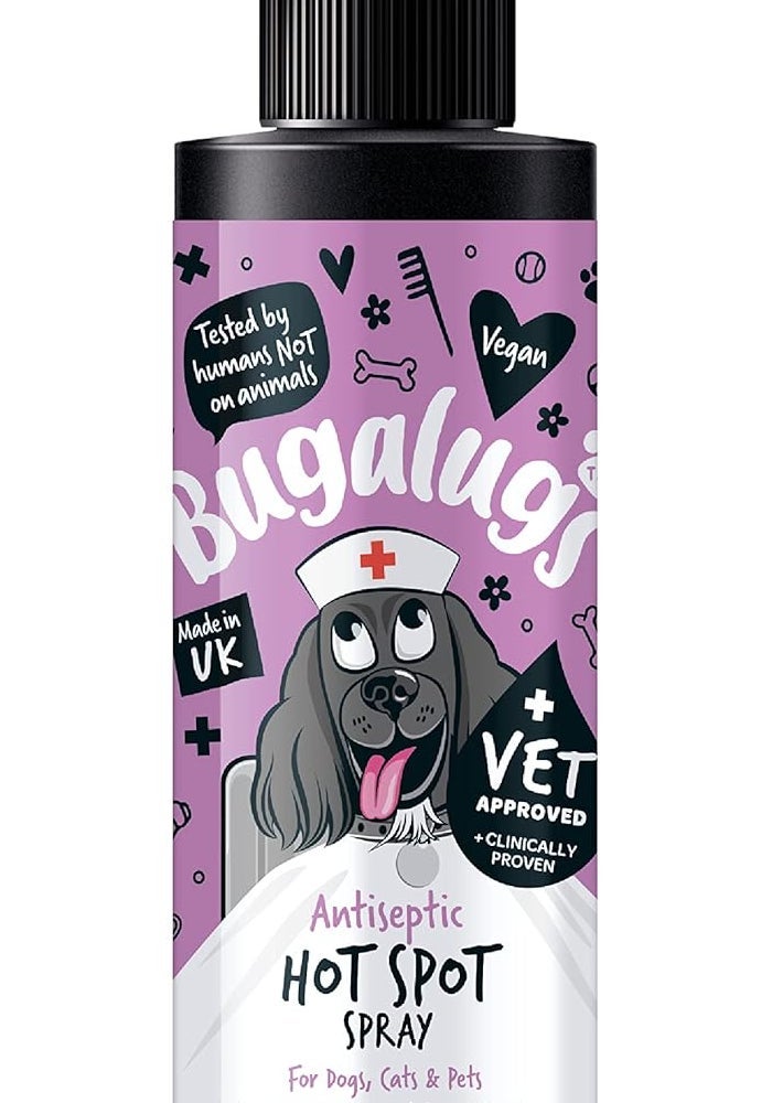 Bugalugs Antiseptic Hot Spot Spray For Pets - 200ML - Image 2