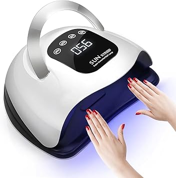 Beenle UV LED Nail Lamp 320W Fast Nail Dryer Nail Curing Light with 72 Led Beads LCD Touch Screen 4 Timer Setting Auto Sensor High Temperature Protection - Image 1