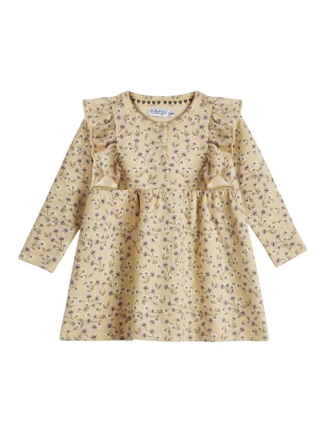 Dirkje Dirkje girls Ruffle Sleeve Dress