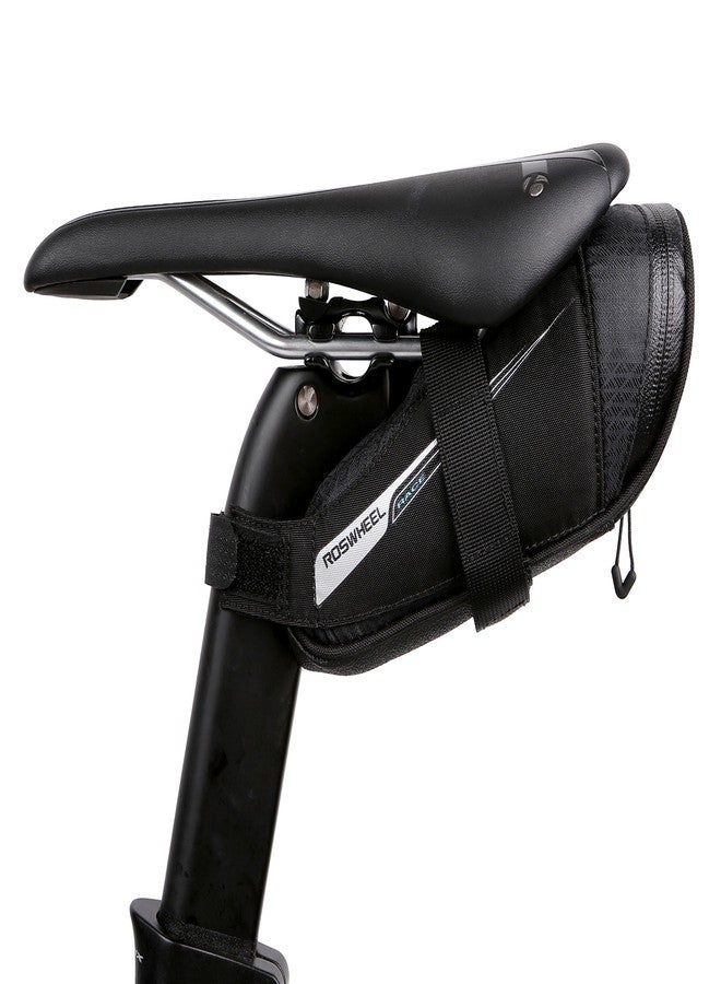 Roswheel Race Series 131432 Ultralight Bike Saddle Bag Bicycle Under Seat Pouch Cycling Wedge Pack for Road Bike, 0.6 Liter Capacity - Image 1