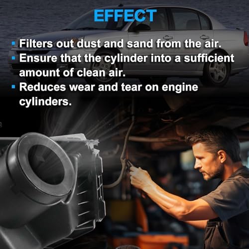 Sekeseauto 1.5L Air Intake Filter Box Compatible with Chevrolet Malibu Sedan 2016-2021 Replace# 84003580 84588870 - Image 4