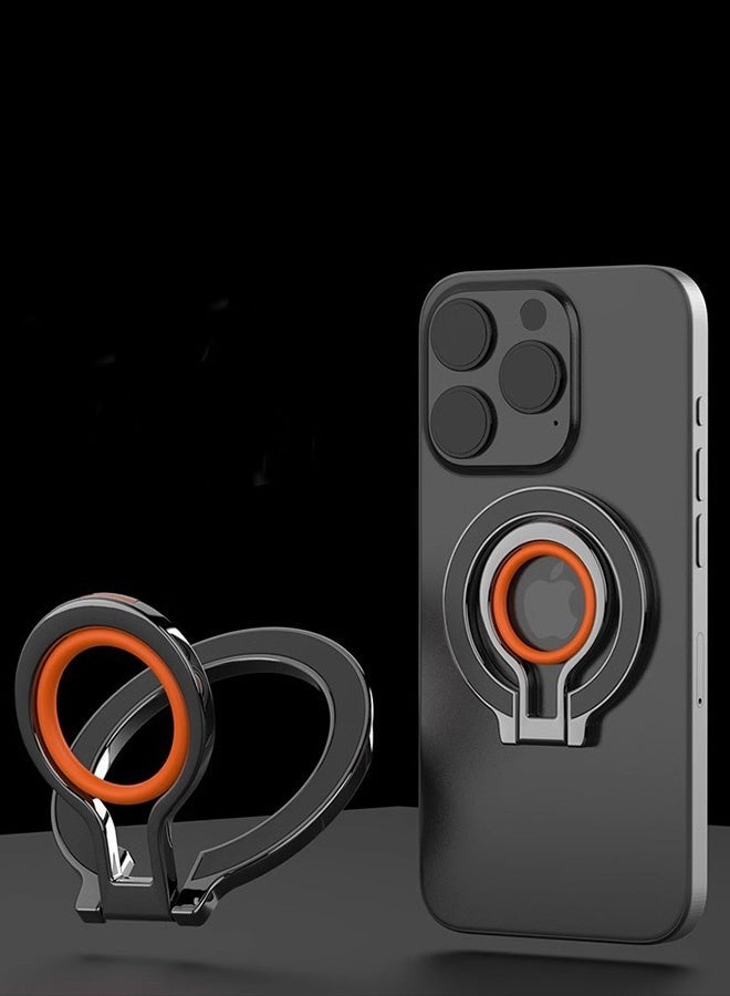 HOOPZOZA حامل الهاتف HOOPZOZA 360° ماغسيف حلقة الهاتف القابلة للإزالة قبضة الهاتف المغناطيسية متعددة الوظائف حامل الهاتف المعدني مع قاعدة مغناطيسية مستقرة للغاية مضادة للاهتزاز - Image 1