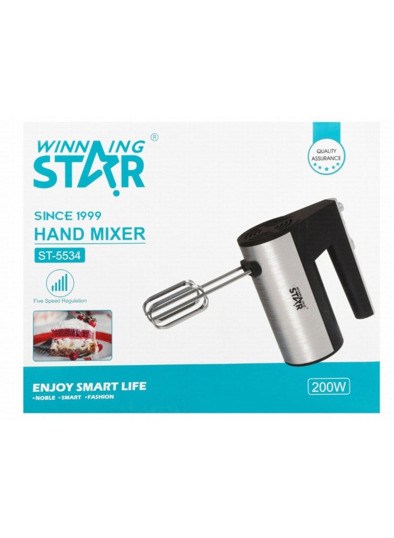 ويننج ستار خلاط يدوي كهربائيSt-5534أخضر - Image 2