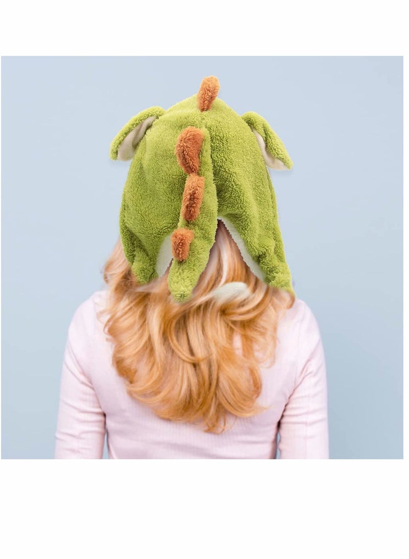 واي آند دي Animal Hat with Ears Moving Jumping Pop Up Beating Plush Dress Cute Soft for Women Kids Party Birthday Great Gift 22 inches - Image 3
