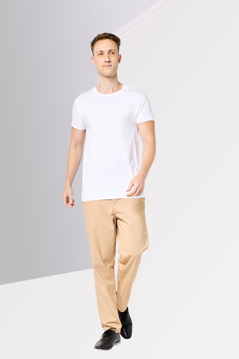 DKNY سروال تشينو عادي للرجال، كاكي - Image 2