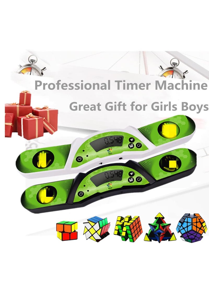 Speed Cup Timer, Touch Control Timer Professional Timer Machine, Speed Timer with Display for Rubiks Cube Puzzle, Stack Competition, Girls Boys Gift