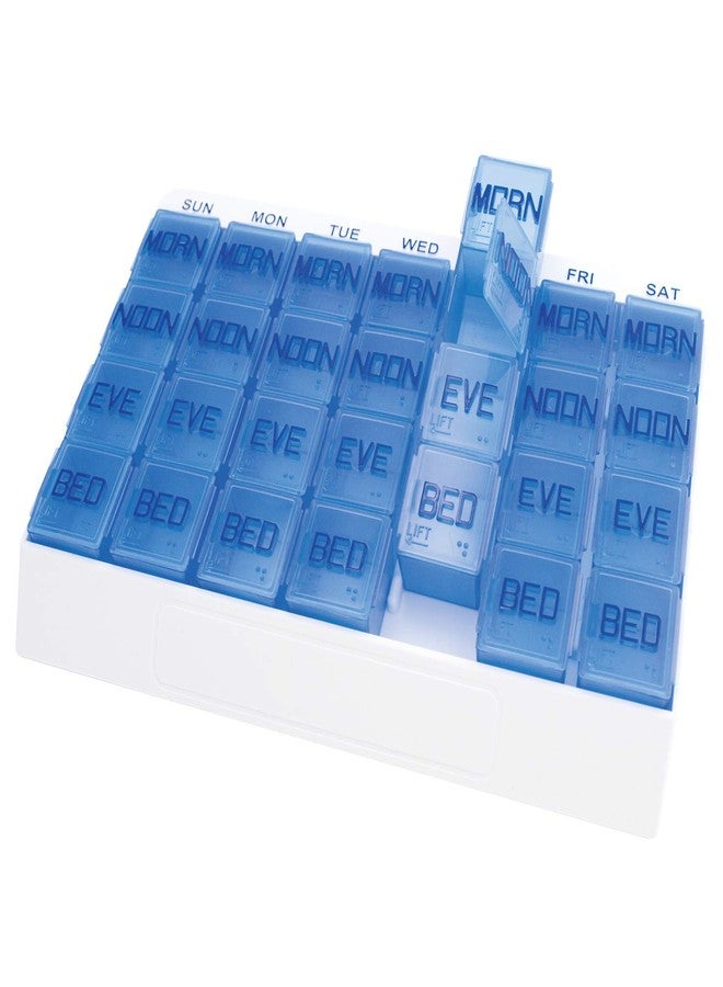 Apex 7 Day 4-Times-Per-Day Medi Tray Pill Organizer (Large) - Image 1