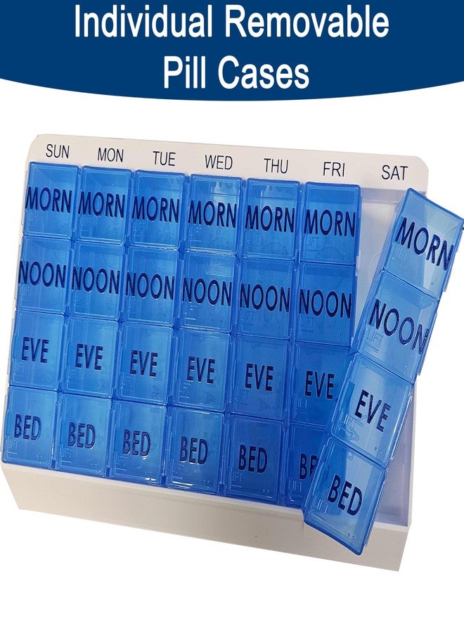 Apex 7 Day 4-Times-Per-Day Medi Tray Pill Organizer (Large) - Image 2