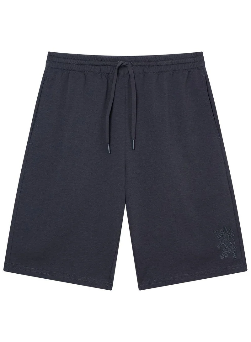 Giordano  Men Regular Interlock Embroidery Shorts for Men | Best Price UAE