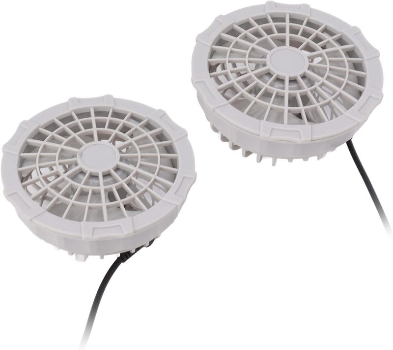 اسيكسيكس مروحة سترة التبريد Asixxsix 5V، مروحة خصر قابلة للارتداء بثلاث سرعات لملابس العمل المبردة، للاستخدام الخارجي والصناعي في الصيف الحار - Image 5