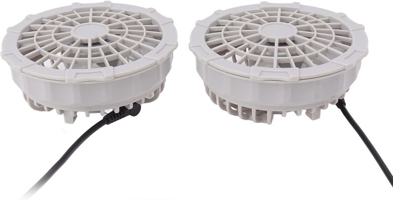 اسيكسيكس مروحة سترة التبريد Asixxsix 5V، مروحة خصر قابلة للارتداء بثلاث سرعات لملابس العمل المبردة، للاستخدام الخارجي والصناعي في الصيف الحار - Image 2