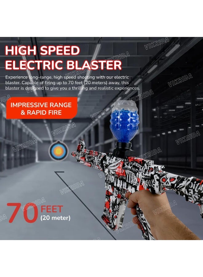 Electric M416 Automatic Ball Blaster Gun with 5000 Small Balls | Toy Gun with Rapid Fire Mode for Adults - Image 2
