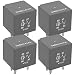 Formiden HVAC Blower Motor Relay 04692141AA Pack of 4 12V 4pin Relay Fits for 20082010 Chrysler Town Country Dodge Grand Caravan - Image 2