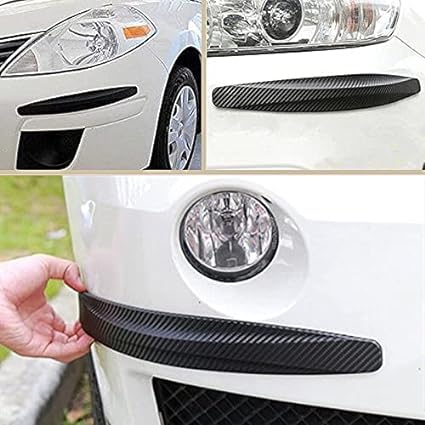 Autokaar Anti Collision Car Corner Bumper Protector Guard with Black Carbon Fiber Design Universal for Honda Elevate/Amaze/City/Jazz/Brio/Mobilio/BRV/WRV/Civic - Image 4