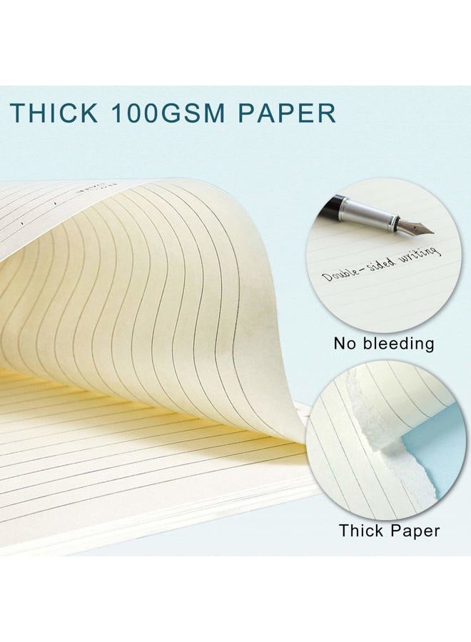 Toplive A6 Refill Paper, [3 Pack] 100GSM Thick Refillable Paper 6 Hole Filler Inserts Loose Leaf Paper 135 Sheets (270 Pages) for 6 Ring Binder Journal Notebook-Lined Paper - Image 4