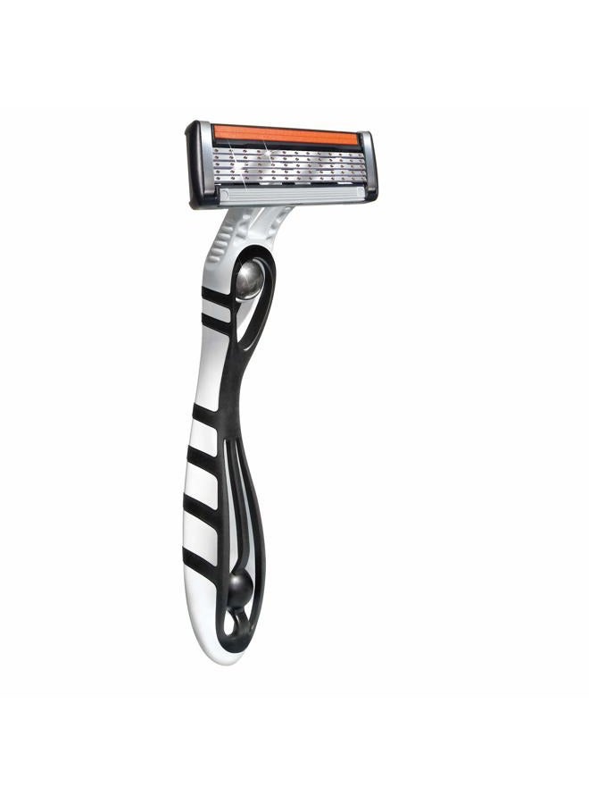 Bic شفرات حلاقة فليكس 5 القابلة للاستخدام لمرة واحدة للرجال، شفرات 5 شفرات طويلة الأمد لحلاقة ناعمة ومريحة، شفرات حلاقة، 10 قطع - Image 2