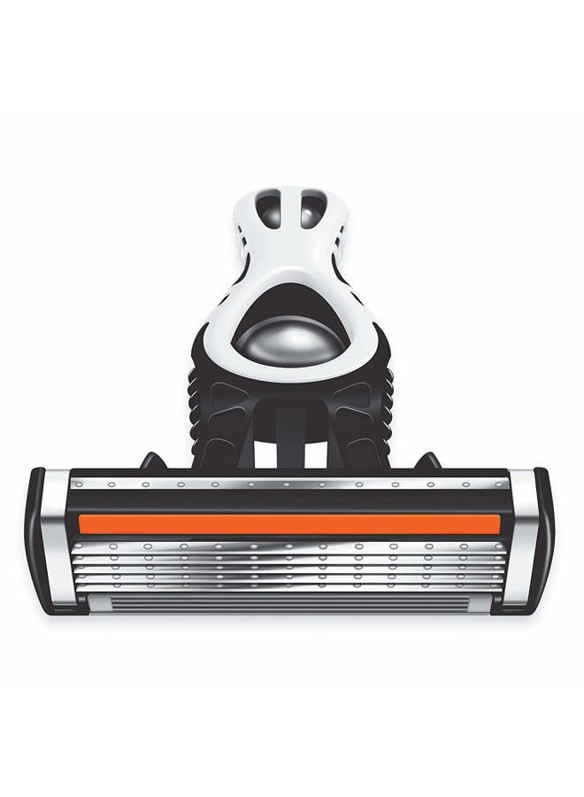 Bic شفرات حلاقة فليكس 5 القابلة للاستخدام لمرة واحدة للرجال، شفرات 5 شفرات طويلة الأمد لحلاقة ناعمة ومريحة، شفرات حلاقة، 10 قطع - Image 4