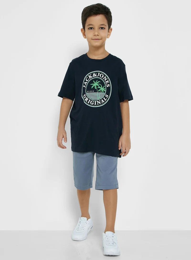 Jack & Jones Junior Kids Slogan T-Shirt