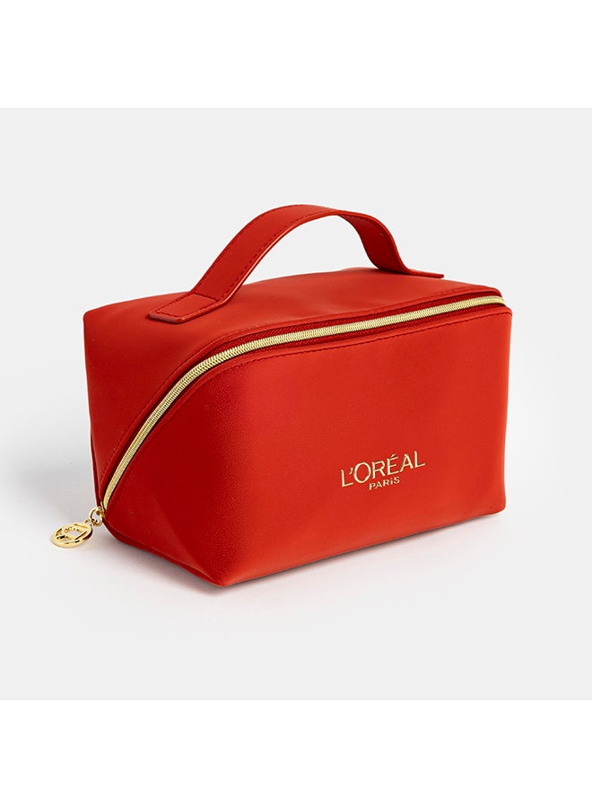 Beauty Gift L'Oreal Paris GWP Red Vanity Pouch - Image 2