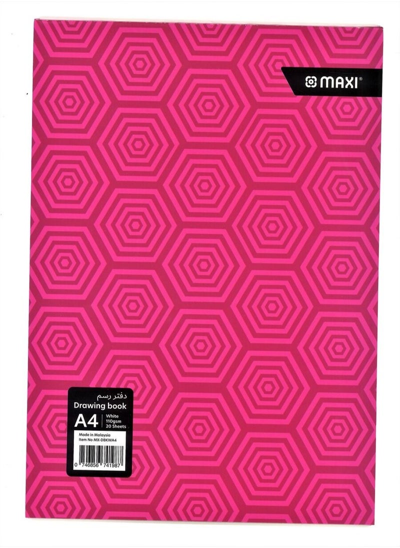 Maxi A4 Drawing Book 20 Sheets