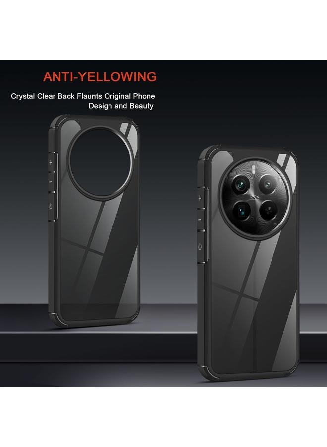 S-TOP Case For Realme 11 5G / 11x Acrylic+TPU Transparent Shockproof Phone Case - Image 5