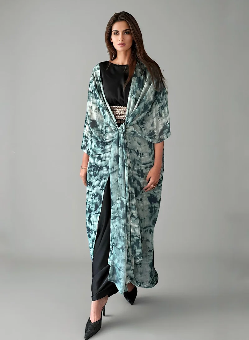 إكستاسي Cape Dress set