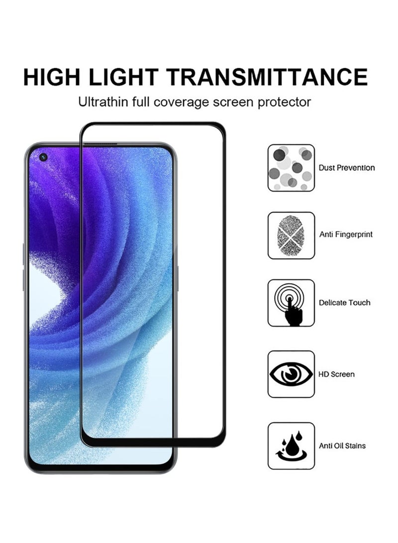 【2+2 Packs】 Screen Protectors For Huawei Nova 14 with Camera Lens Protector, Full Coverage 9H Tempered Glass Film - Image 5