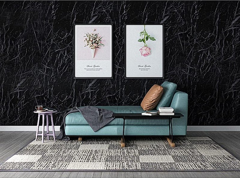 ALKAYAN Marble Wallpaper Large Self Adhesive Vinyl, Sticky Back Plastic Roll, 24inÃ—1... - Image 4