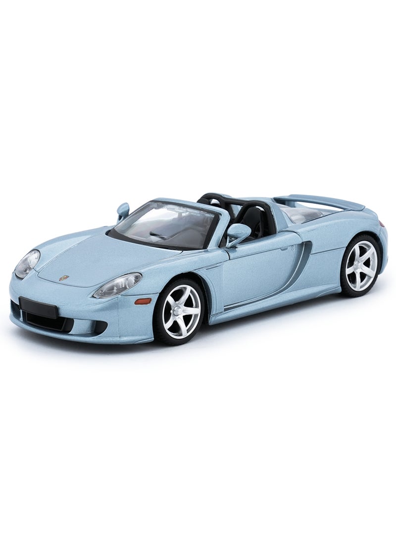 MOTORMAX Porsche Carrera GT Die-Cast Model Car 1:24 Scale – Officially Licensed Sports Car Collectible with Opening Doors & Detailed Interior - Image 1