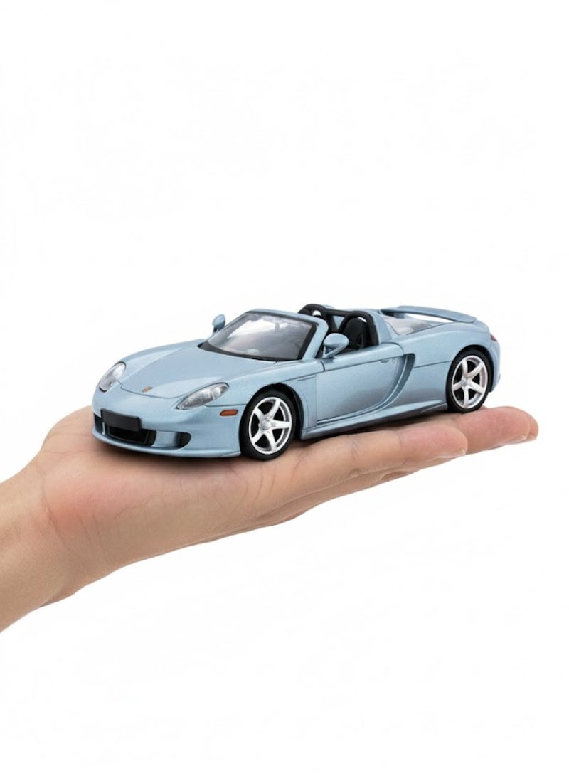 MOTORMAX Porsche Carrera GT Die-Cast Model Car 1:24 Scale – Officially Licensed Sports Car Collectible with Opening Doors & Detailed Interior - Image 5