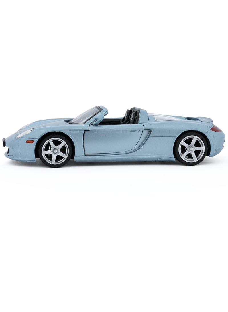 MOTORMAX Porsche Carrera GT Die-Cast Model Car 1:24 Scale – Officially Licensed Sports Car Collectible with Opening Doors & Detailed Interior - Image 3