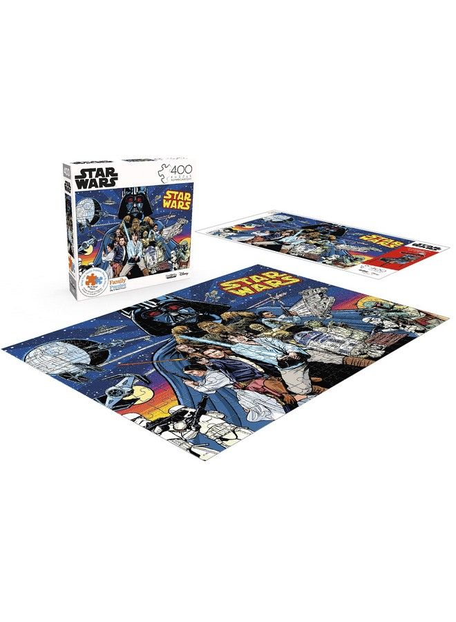 Buffalo Games Star Wars Comic Pinball Art 400 Piece Jigsaw Puzzle - Image 5