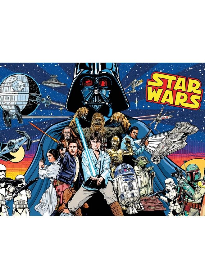 Buffalo Games Star Wars Comic Pinball Art 400 Piece Jigsaw Puzzle - Image 4