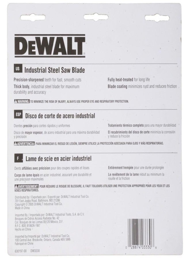 DEWALT Circular Saw Blade, 7 1/4 Inch, 16 Tooth, Metal Cutting (DW3330) - Image 5