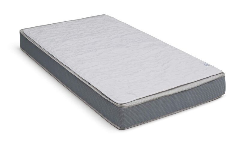 Delta CHILDREN Serta Sertapedic Crib Mattress Liner Pads (Pack of 2) - 100% Waterproof with Nanotex Technology - Ideal for Potty Training - Washable (White) - Image 2