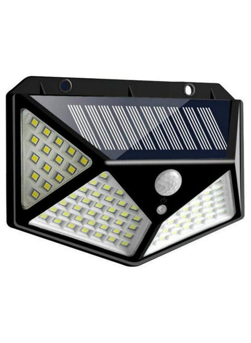 TIGER New Solar Interaction Wall Lamp – Outdoor Solar Lights with 100 LED, Waterproof, Wall Mounted, Wide Coverage (12.7 x 10.16 x 5.08 cm) – Energy-Efficient Solar-Powered LED Light for Garden, Patio, Porch, and Outdoor Spaces - Image 1