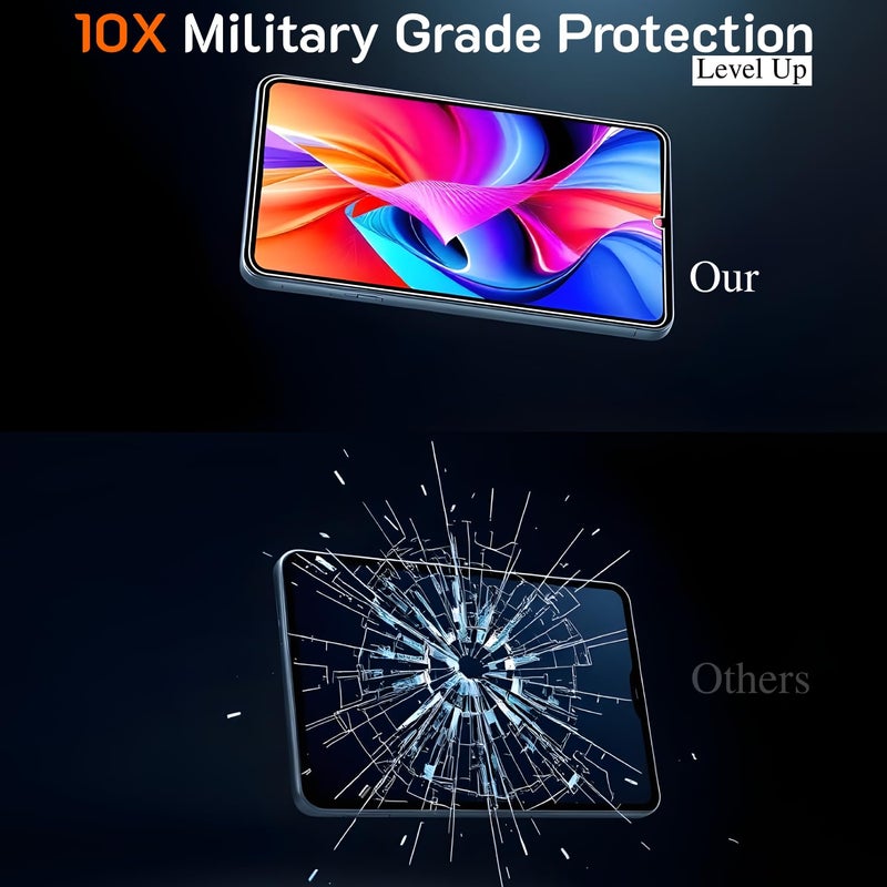 SPCORE Screen Protector for Samsung Galaxy Tab S10 Lite 10.9 inch Tablet, Tempered Glass Screen Protector for Samsung Galaxy Tab S10 Lite 10.9 inch (Anti Scratch, FingerPrint, SmudgeProof) [1 Pack] - Image 4