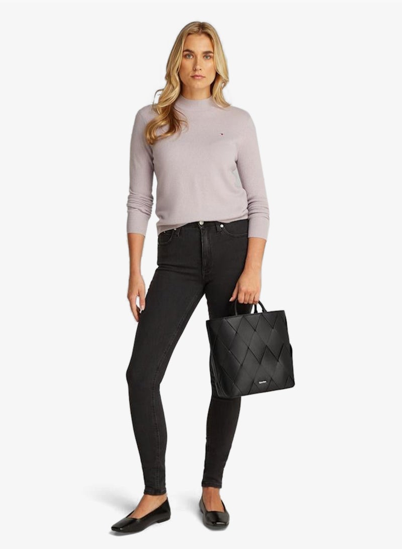 كالفن كلاين حقيبة توت متوسطة - Image 2